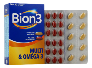 BION 3 MULTI & OMEGA   3 Cpr + caps B/30x2